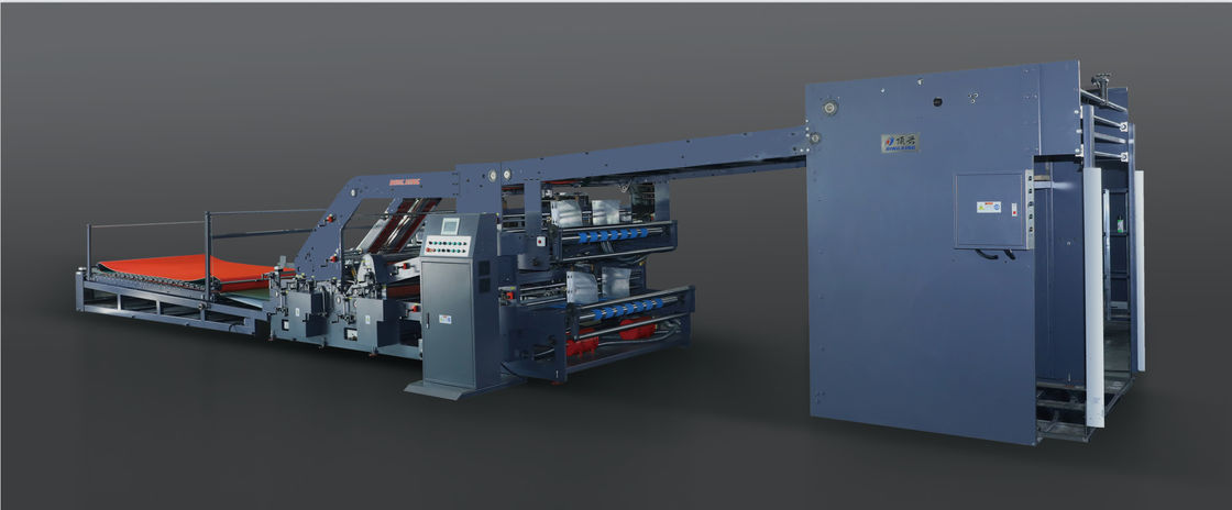 1650 * 1400 mm Kartons Wellpappe Laminiermaschine Servomotorausrichtung