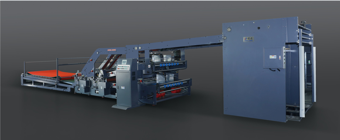 1650 * 1450 mm gewellte 5-lagige Flöten-Laminiermaschine mit hoher Geschwindigkeit