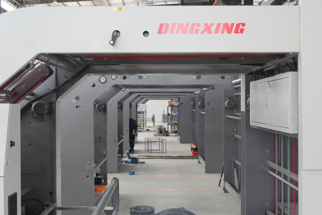 Automatische Flötenlaminatormaschine für Wellpappen 100 Blatt / Min. DF-1450S