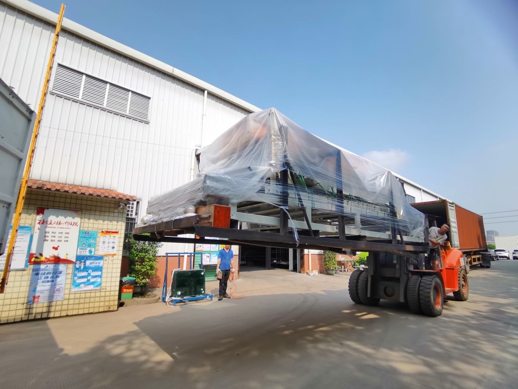 120 m/min automatischer Wellpappen-Flutenlaminator mit mittlerer Geschwindigkeit DF-1450S