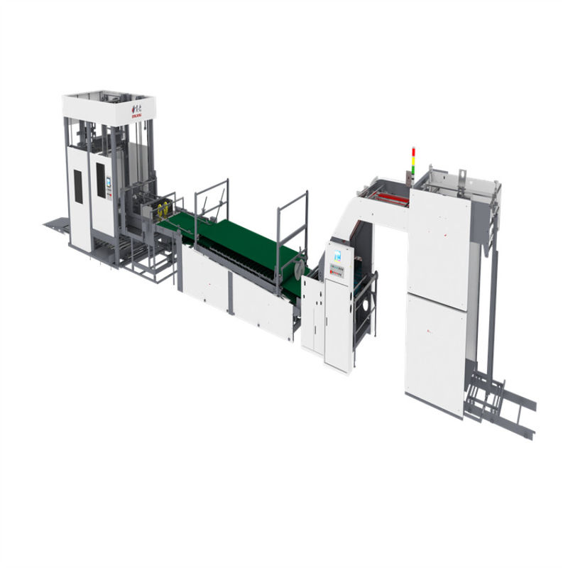 Hochgeschwindigkeitslaminierer Hochgeschwindigkeitsflötenlaminierer Papiermembranmaterial Ausrüstung für Laminationsprozesse mit Wellplatten