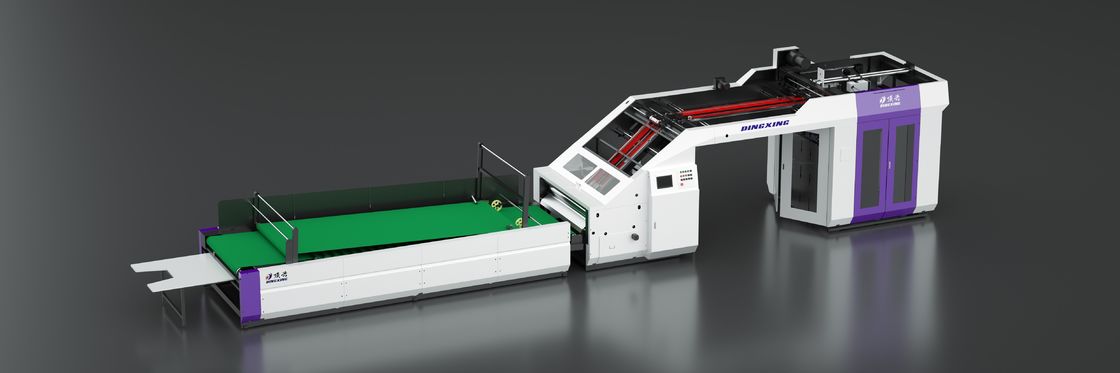 Hochgeschwindigkeitslaminierer Hochgeschwindigkeitsflötenlaminierer Papier Membranmaterial Laminationsdicke 1 bis 10 mm Industrieverpackungsgeräte