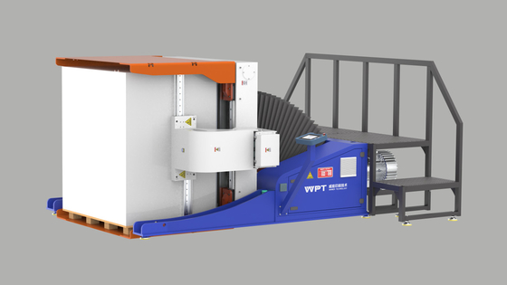 4 Düsen-automatische Papierstapler-Maschine, die 25KW dreht und fertigstellt