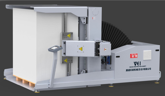 800 * 1200 mm Papierstapel-Wendemaschine 40KPA Saugdruck