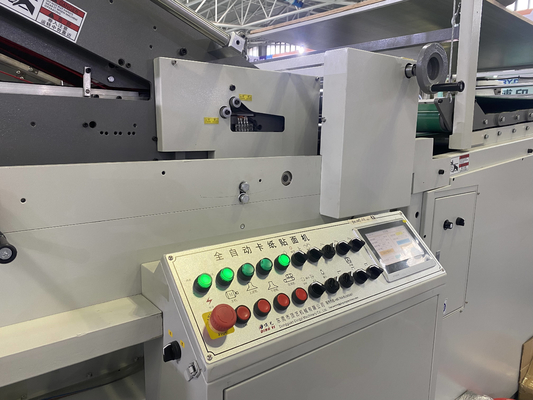 Gewellte und Pappflöten-lamellierende Maschine automatisch